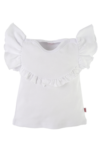 1717B Cherry Tunika z długim rękawem Marija - white