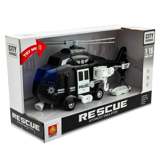 EBZWY750C Zabawka helikopter policyjny Eurobaby