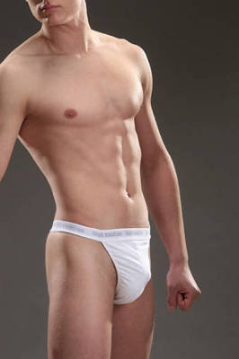 High Emotion Stringi męskie Cornette biały