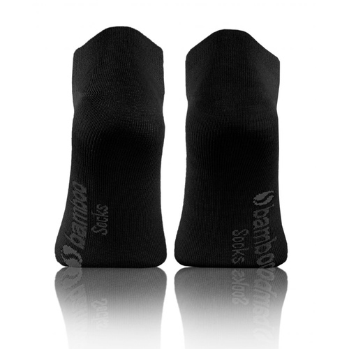 Eko Bamboo Skarpety stopki bambusowe Sesto Senso czarny