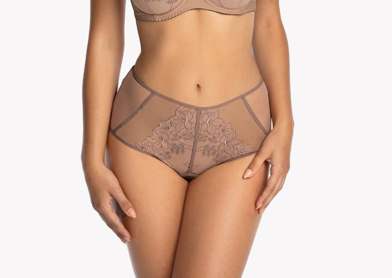 BS 1118 Francesca Biustonosz Półusztywniany Gaia -mokka