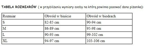 Sensis Unicorn piżama damska