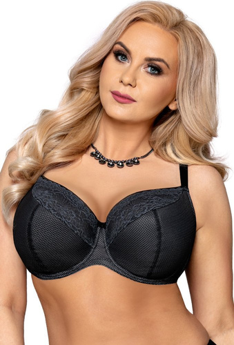 VB-419 Biustonosz półusztywniany semi soft Vena grafitowy