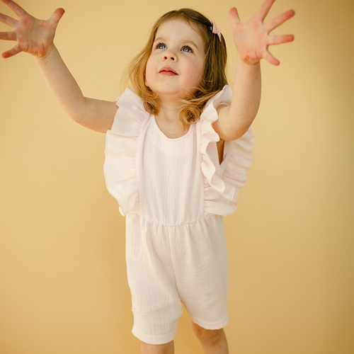 Meadow Rampers muślinowy Eevi - różowy