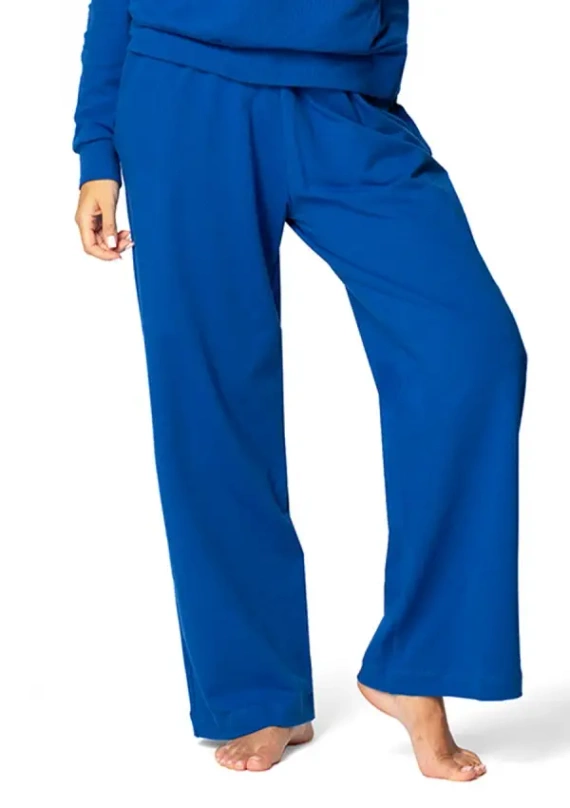 DK-K-B8 Spodnie dresowe Dkaren - niebieskie