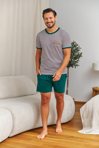 Piżama męska 7404 Doctor Nap bawełna komfort oddychająca