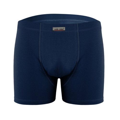 BM04 Lizard Bokserki męskie Sesto Senso - granatowy 