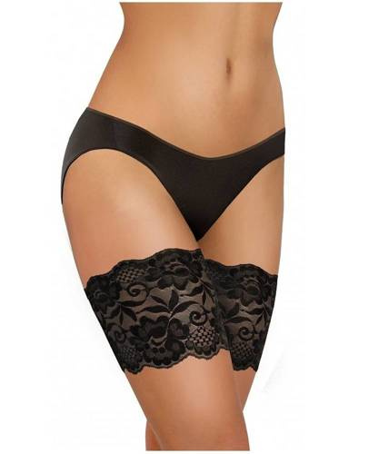 Opaska na uda Thing Bands Koronka Sesto Senso  -czarny