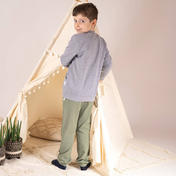 206275 Bruno Spodnie dresowe Nicol - zielony