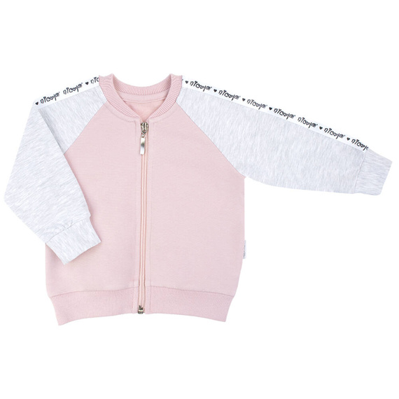 201274 Oli Bluza dresowa zapinana na zamek Nicol