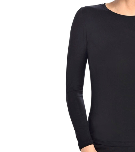 5503 Aria Bluzka damska bambusowa Teyli - czarny