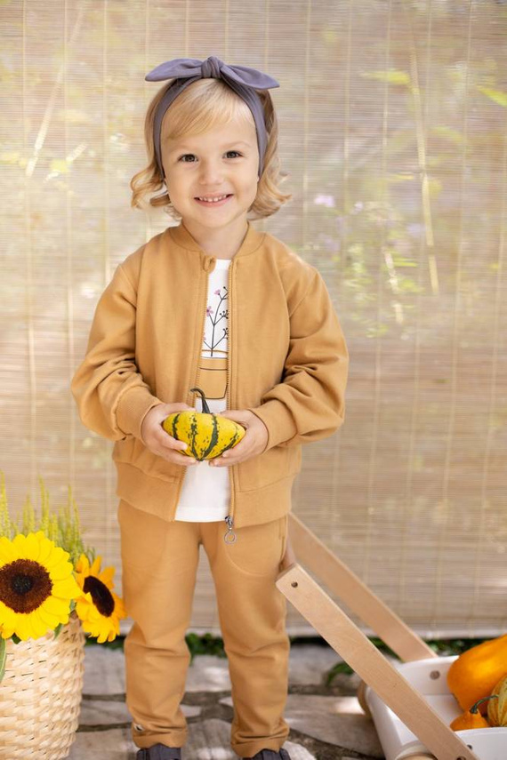 Tres Bien Bluza dla dziewczynki Pinokio - żółty