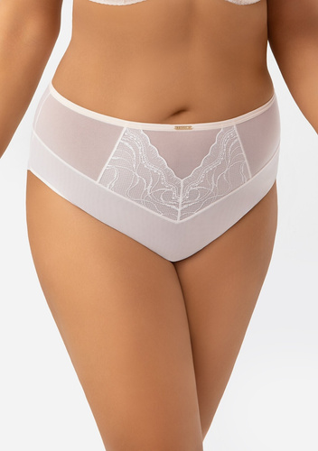 Gorsenia B 011 Dora brazyliany biszkoptowe koronka komfort premium