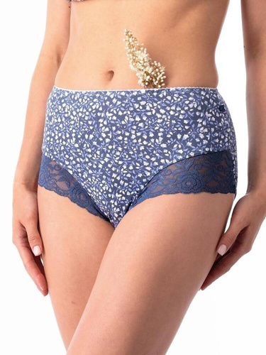 LPF 526  A'2 Figi damskie 2-pak Key biały granatowy