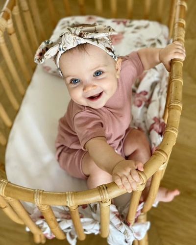 DUSTY PINK komplet koszulka + spodenki Yosoy brudny róż