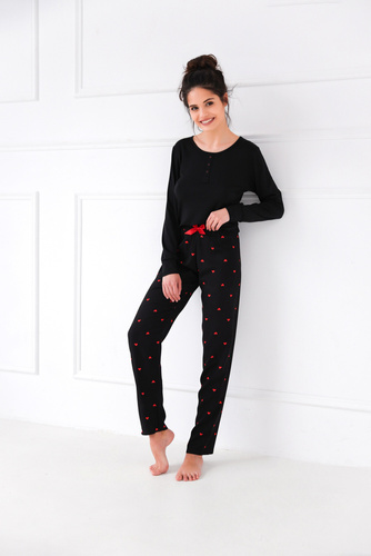 Eternity Piżama damska Sensis - czarny