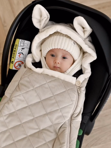 Norway Śpiworek do fotelika Yosoy - beżowy 