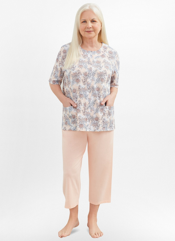 200 Maria I Piżama damska Martel -brzoskwiniowy 14