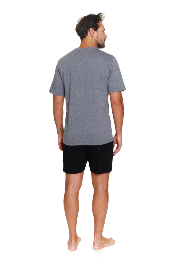 7235 Piżama Męska Doctor Nap - dark grey