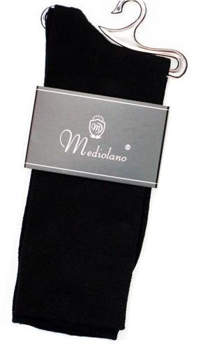 Skarpety męskie garniturowe Mediolano czarny