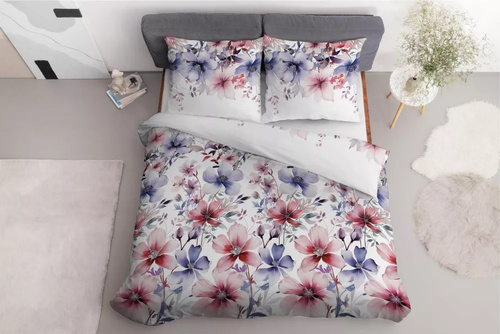 4965A Pościel bawełniana kwiaty Detexpol 