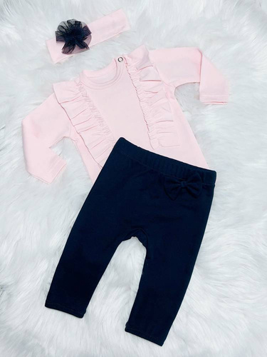 Tosia Spodnie niemowlęce Bambarillo biały