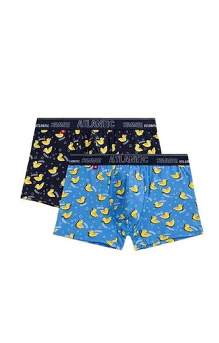 2MH-066 A'2 Bokserki męskie Atlantic - niebieski-granatowy