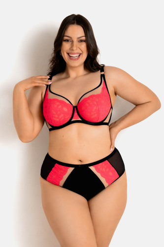 19232 Funny Figi pełne Mediolano czarny-fluo – wygodne, stylowe, elastyczne