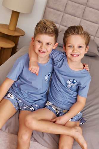 7208 Piżama dziecięca Unisex Doctor Nap - sheep (niebieski)