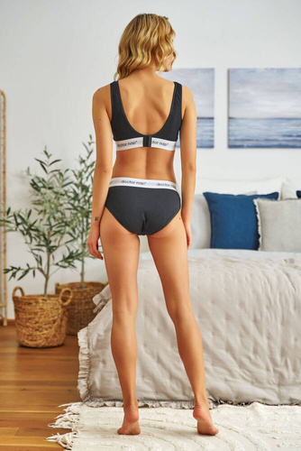 5376 biustonosz ciążowy i do karmienia Doctor Nap - black