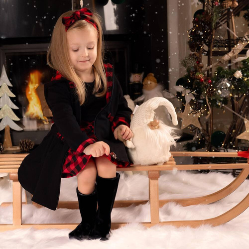 163585 Płaszczyk dwustronny "Magia Świąt" Nicol