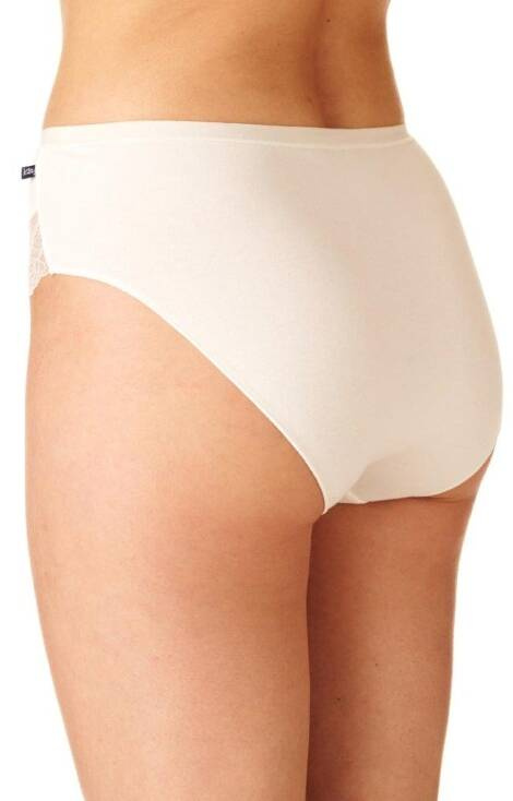 LPC 734 A'2 Figi damskie 2-pak Key ecru-granatowy	