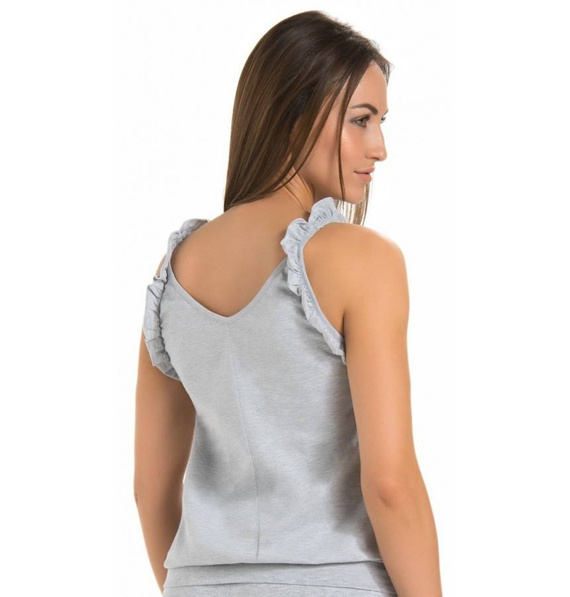 2709-1 Sleepy Top koszulka damska Teyli - szara