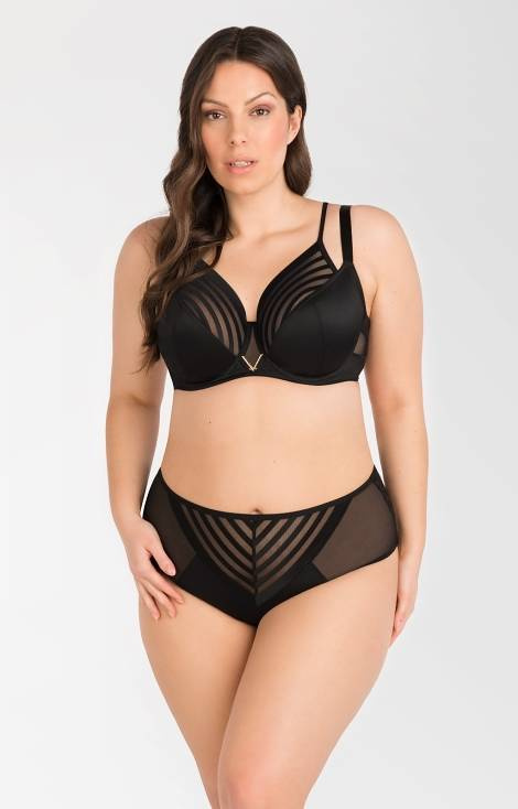 K810 Yoko Biustonosz miękki Gorsenia - czarny 