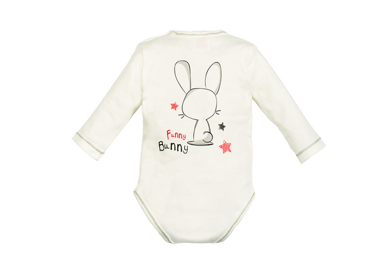 Body z długim rękawem "BANNY B" Makoma  różowy