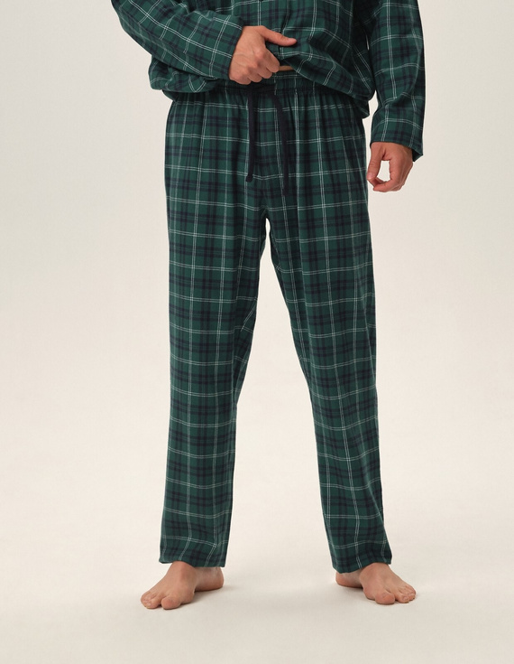 41922 Hire Piżama Męska Core Henderson -zielony