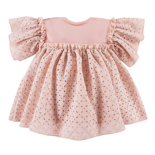 Daisy Sukienka z krótkim rękawem Eevi - jasny róż