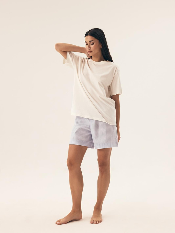 42783 Nanda Piżama Damska Henderson - kremowy