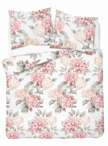 5488 A Pościel satynowa Detexpol Satin Stories różowy | 100% bawełna, splot satynowy, zamek, opakowanie prezentowe