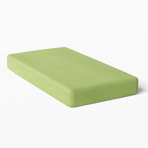 Prześcieradło dziecięce frotte Eevi - zielony