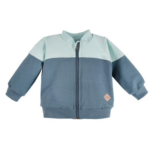 Balloons Bluza dresowa rozpinana Eevi- ciemny turkus 