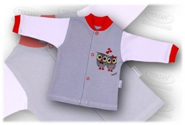 Kaftanik niemowlęcy "Grey" Terjan