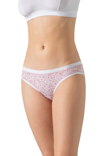 3362 MINI-5H100 3-pak Cotonella – majtki damskie bawełniane, niski krój mini