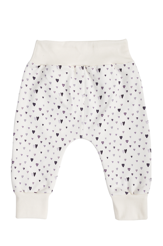 11250L "Hearts Lilac" Dres niemowlęcy Makoma