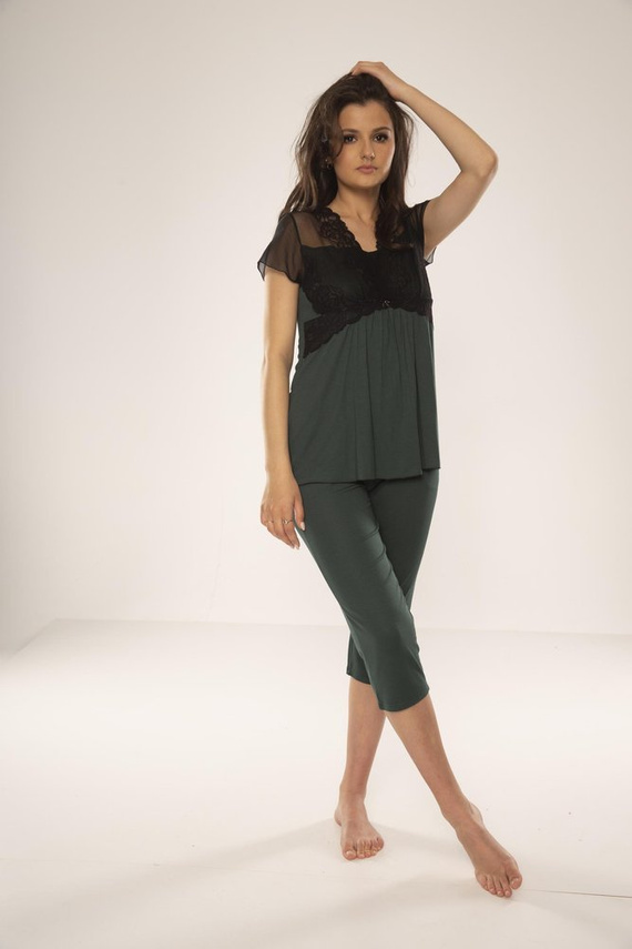 490 Artemise Piżama Damska Forex - zielony