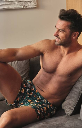 001/146 011/146 Classic Bokserki męskie Cornette zielony