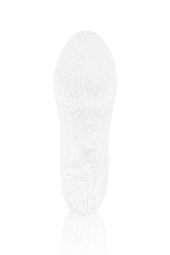 S155D Vintage Długie Skarpety Italian Fashion - biały/czarny 