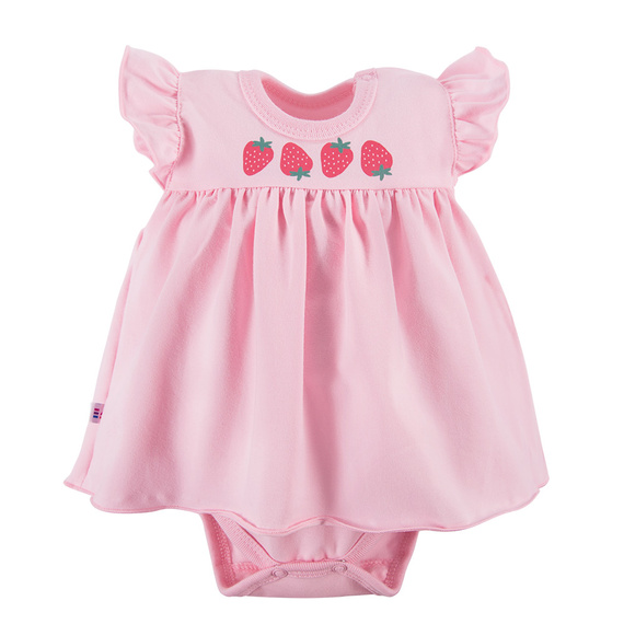 Strawberry & Love Sukienko-body z krótkim rękawem Eevi