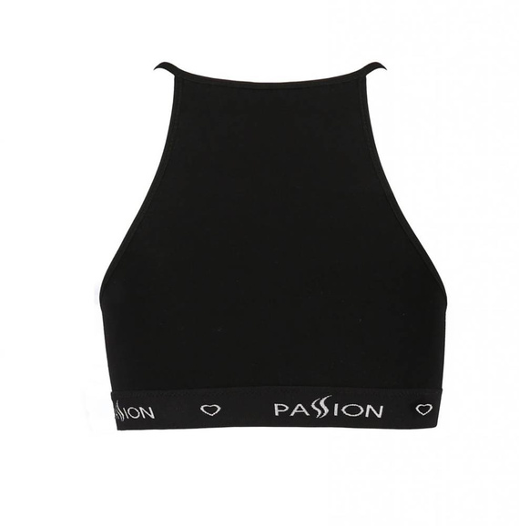 PS006 Top Biustonosz miękki Passion czarny