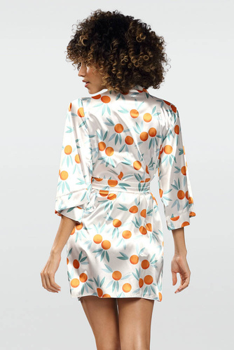 DK-P Flowers Podomka damska DKaren - biały 019